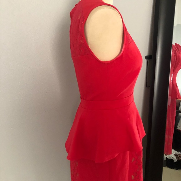 BCBG RED DRESS - Picture 3 of 9